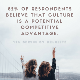 82 culture is a compeititve advantage