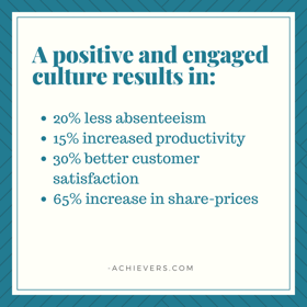 positive and engaged culture list