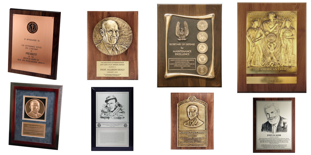 recognition plaques