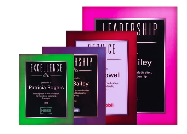 The Splash of Color Plaques