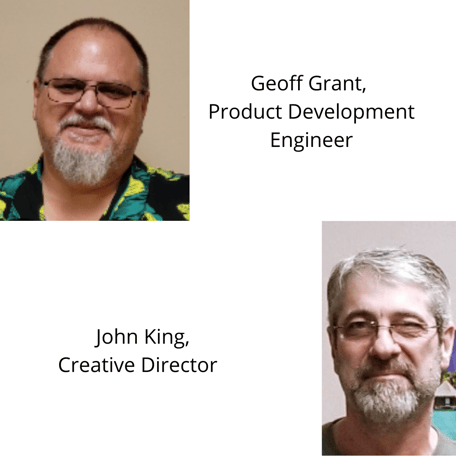 Headshots of Jeff and John