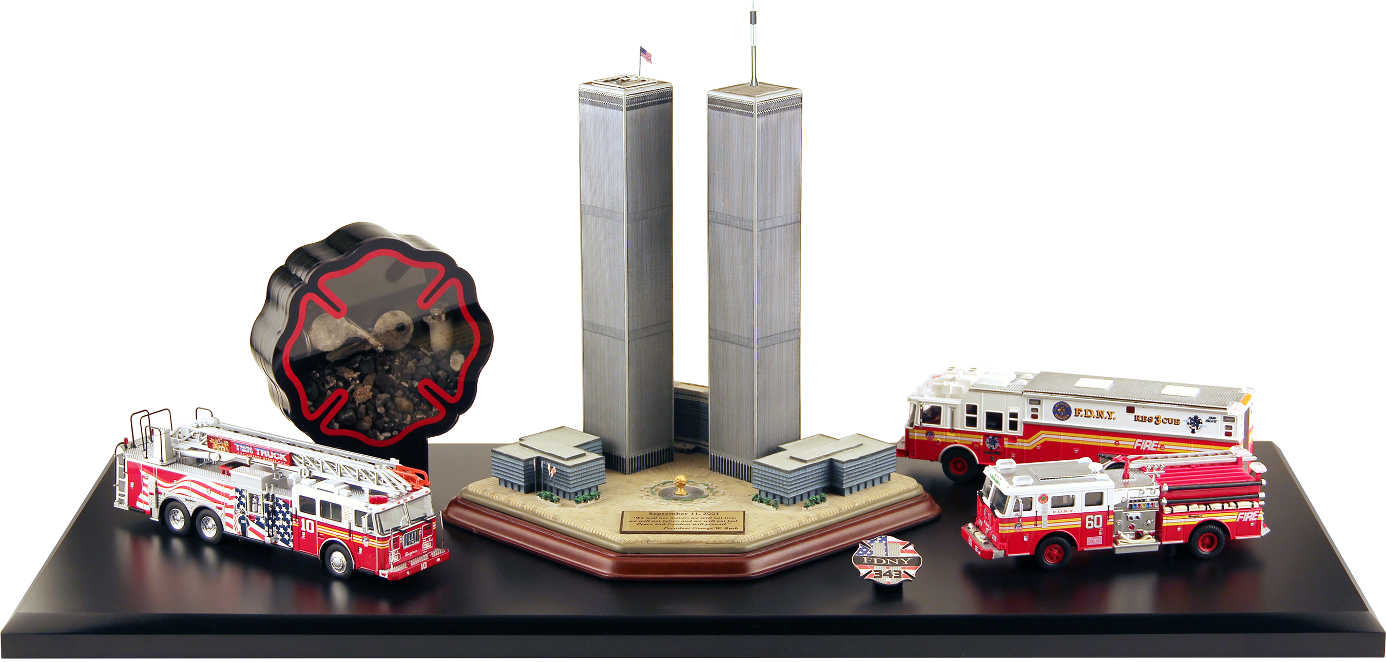 9/11 honor display